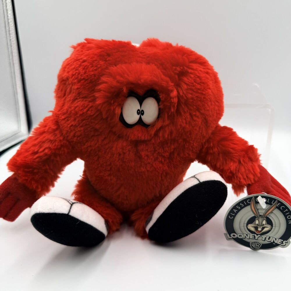 1996 NWT Looney Tunes Gossamer Plush Stuffed Animal Applause Warner Bros. 8" NWT